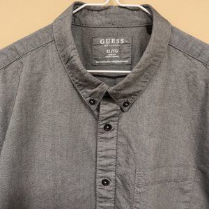 Guess Short Sleeve Button Down Shirt